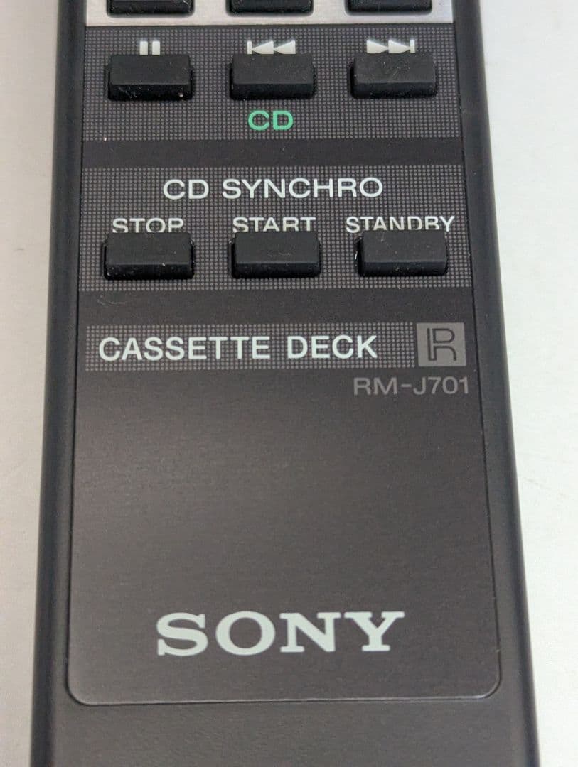 SONY RM-J701 カセットデッキリモコン