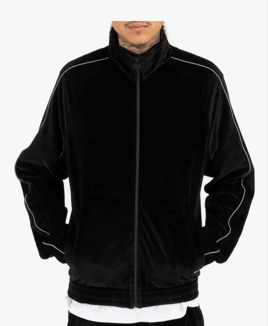 PRO CLUB ブラック セットアップ ベロア 上のみ