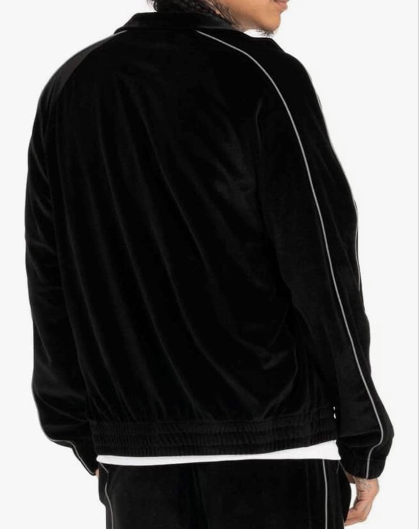 PRO CLUB ブラック セットアップ ベロア 上のみ