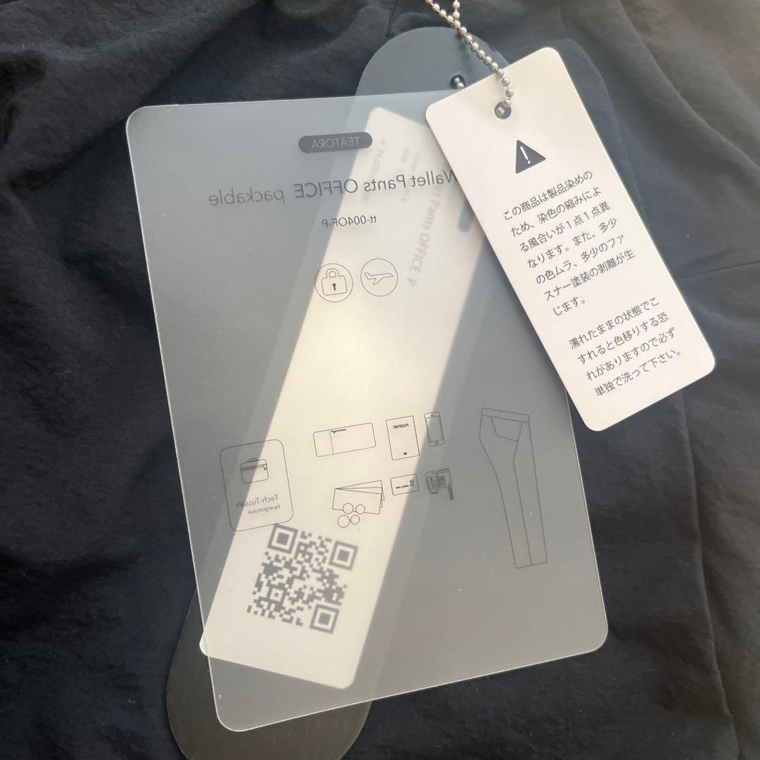 パンツ TEATORA Wallet Pants Office P BLACK 1