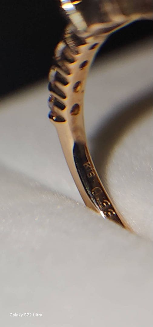 VERITE ベリテ ロイヤルブルーサファイヤリング 9号 K18