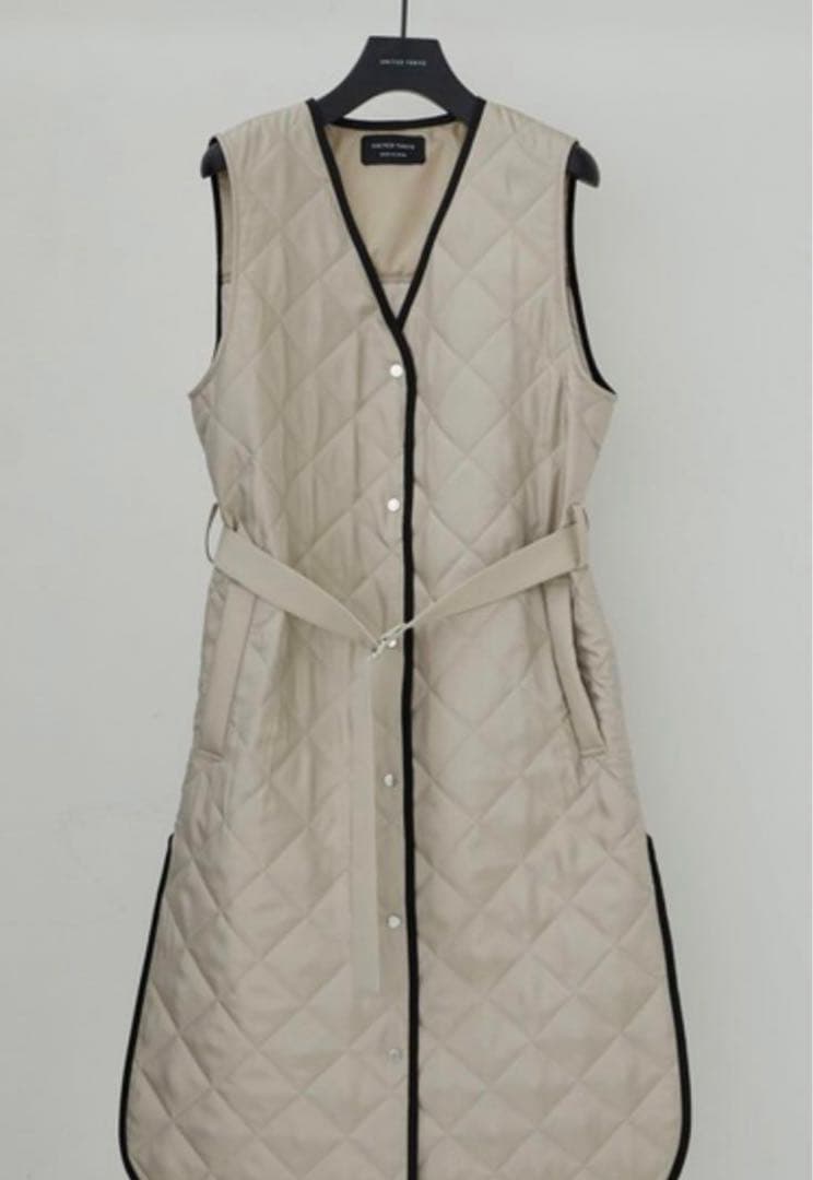 完売品・半額以下‼️最終値下げ‼️美品 ミクスチャーキルティングコート