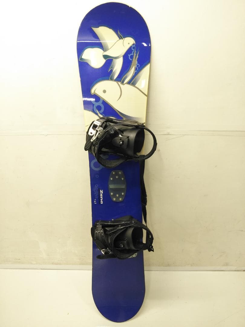 レディース ジュニア向け スノーボード3点セット ロシニョール143cm ビン付