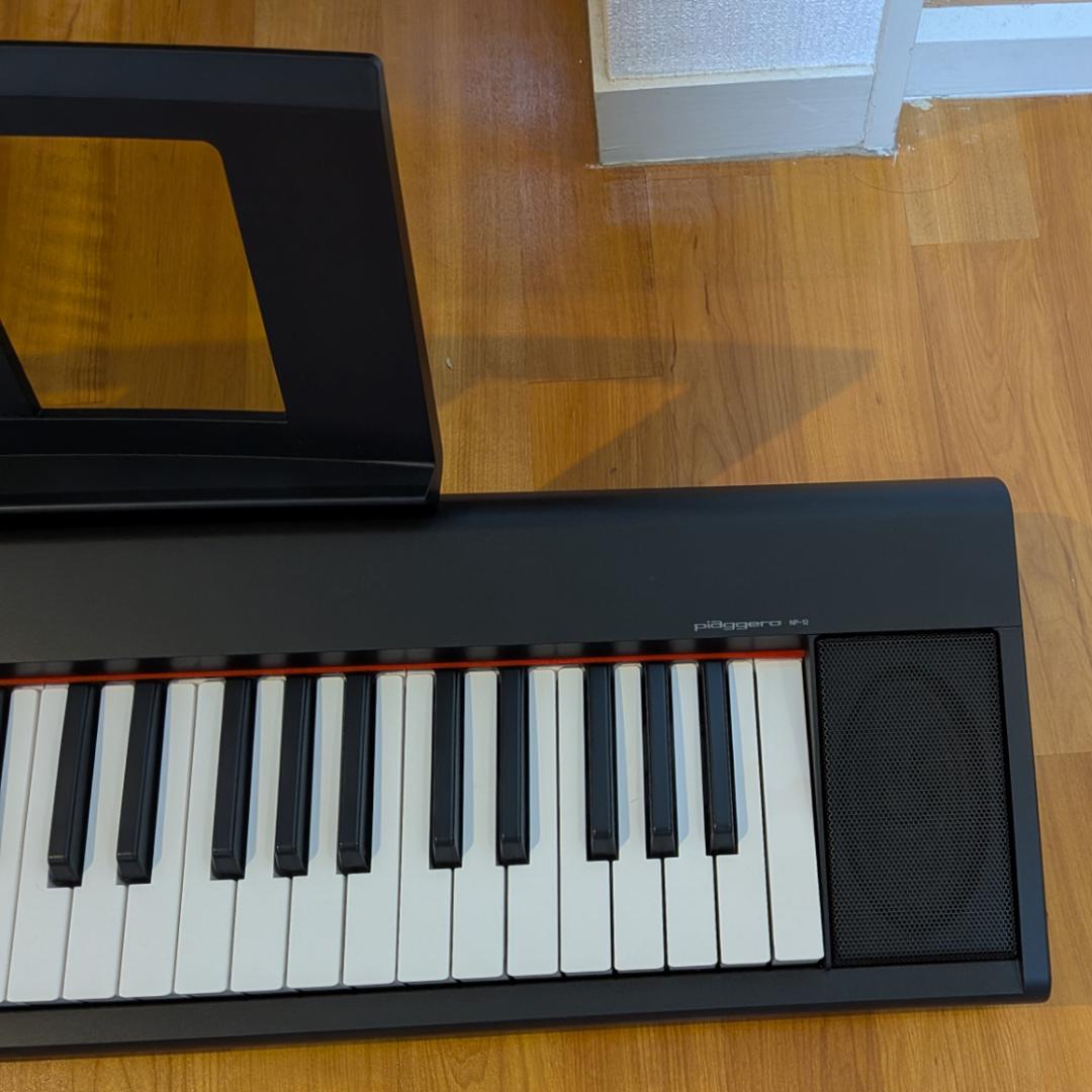 ヤマハ YAMAHA 電子キーボード piaggero ブラック NP-12B