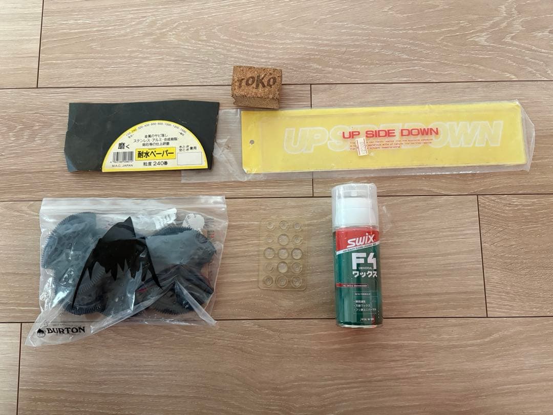 BURTON スノーボード151 ビンディング　リーシュコード　ケースセット