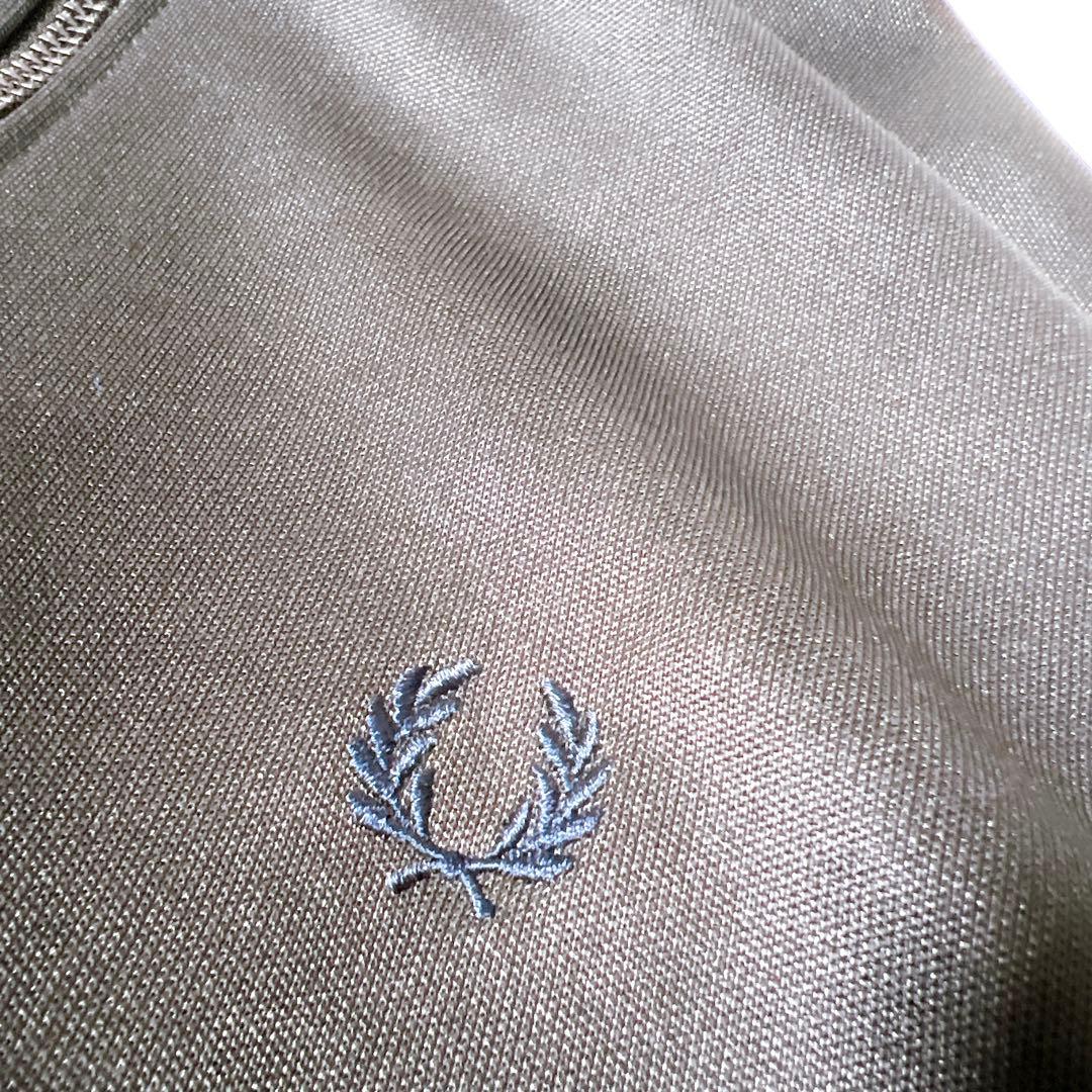 《美品》FRED PERRY ジップアップワンピース ジャージ 黒 UK10