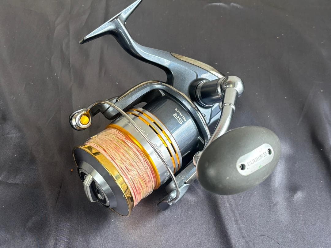 シマノ ツインパワーSW12000HG 右ハンドル軸とPE５号付　美品