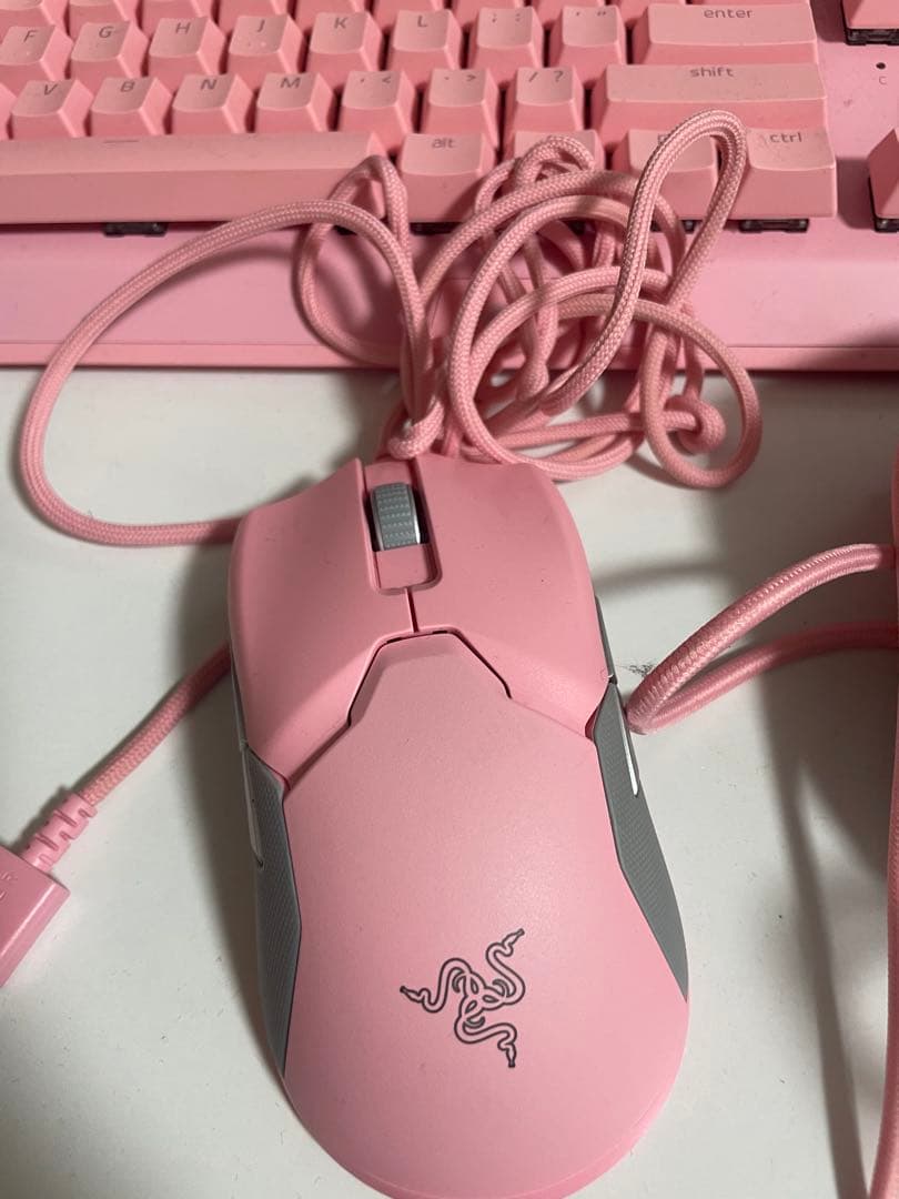 キーボード　マウス　マイク　ヘッドフォン　4点セット