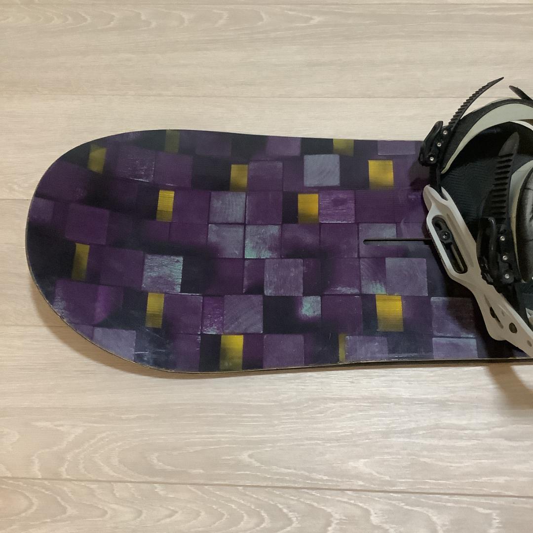 023バートンBURTON 152cm メンズスノーボードセット初心者グラトリ