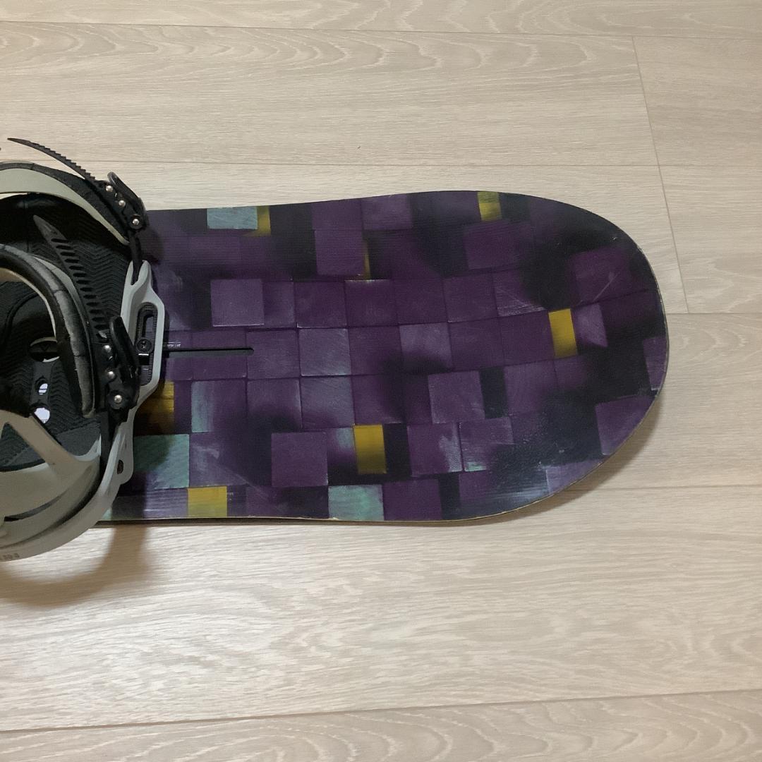 023バートンBURTON 152cm メンズスノーボードセット初心者グラトリ