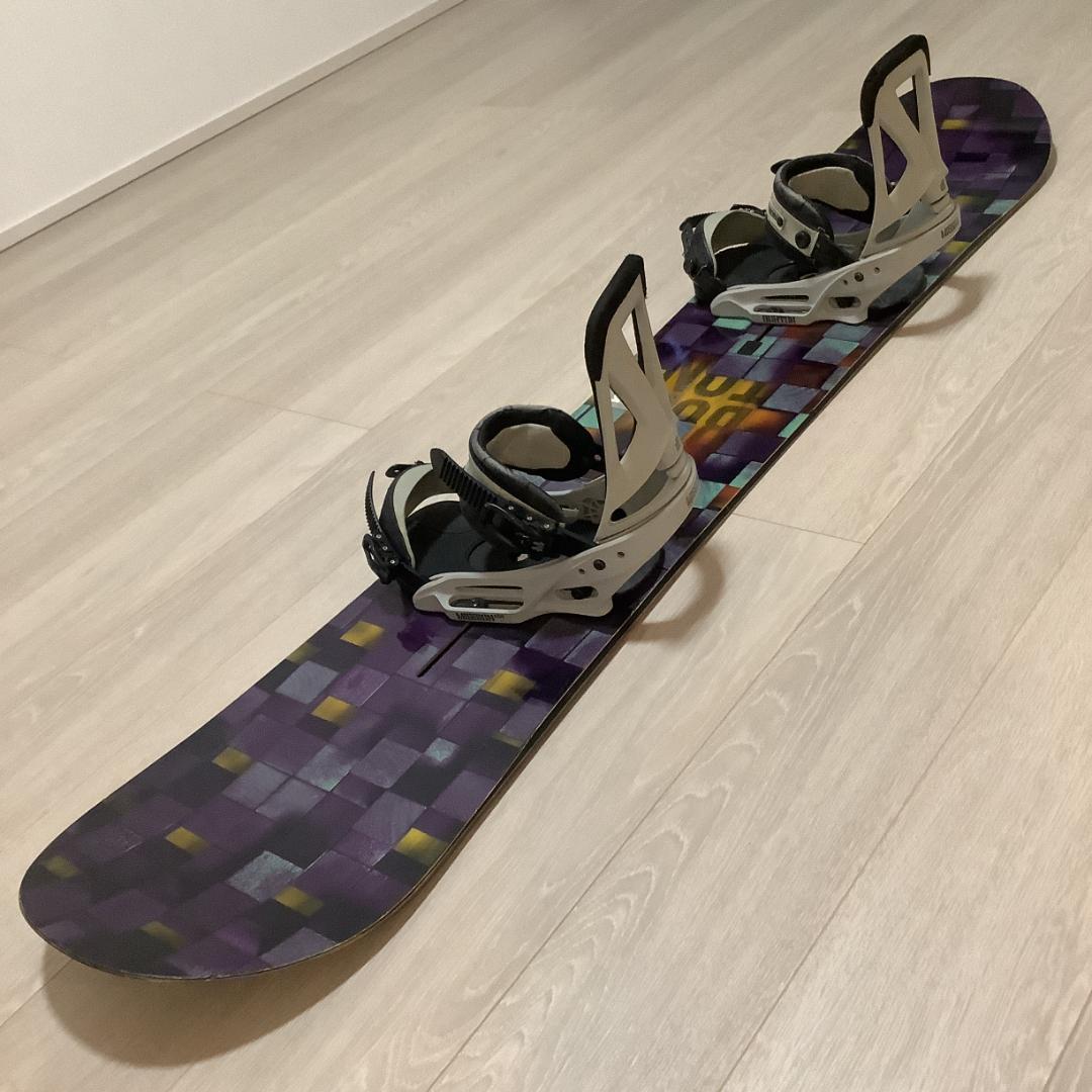 023バートンBURTON 152cm メンズスノーボードセット初心者グラトリ