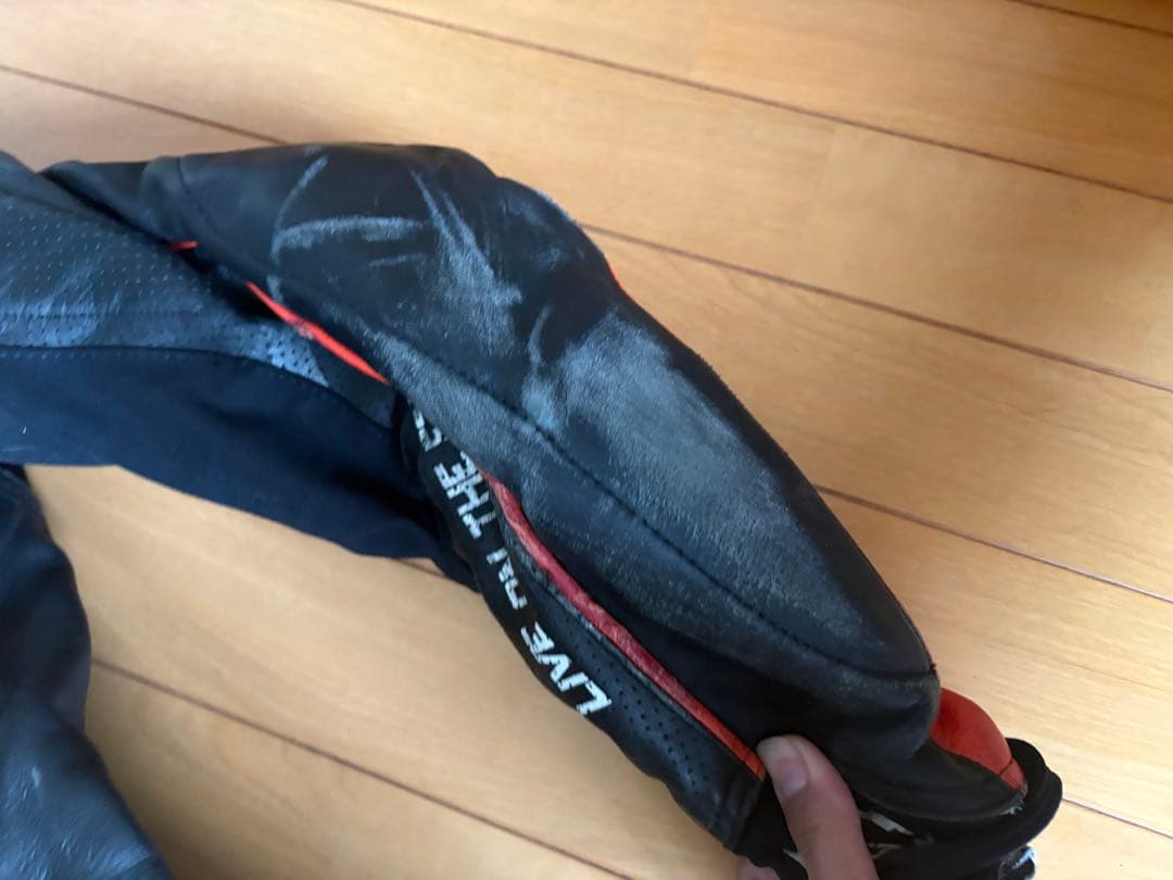 ARLEN NESS MFJ規格革ツナギ 黒/赤