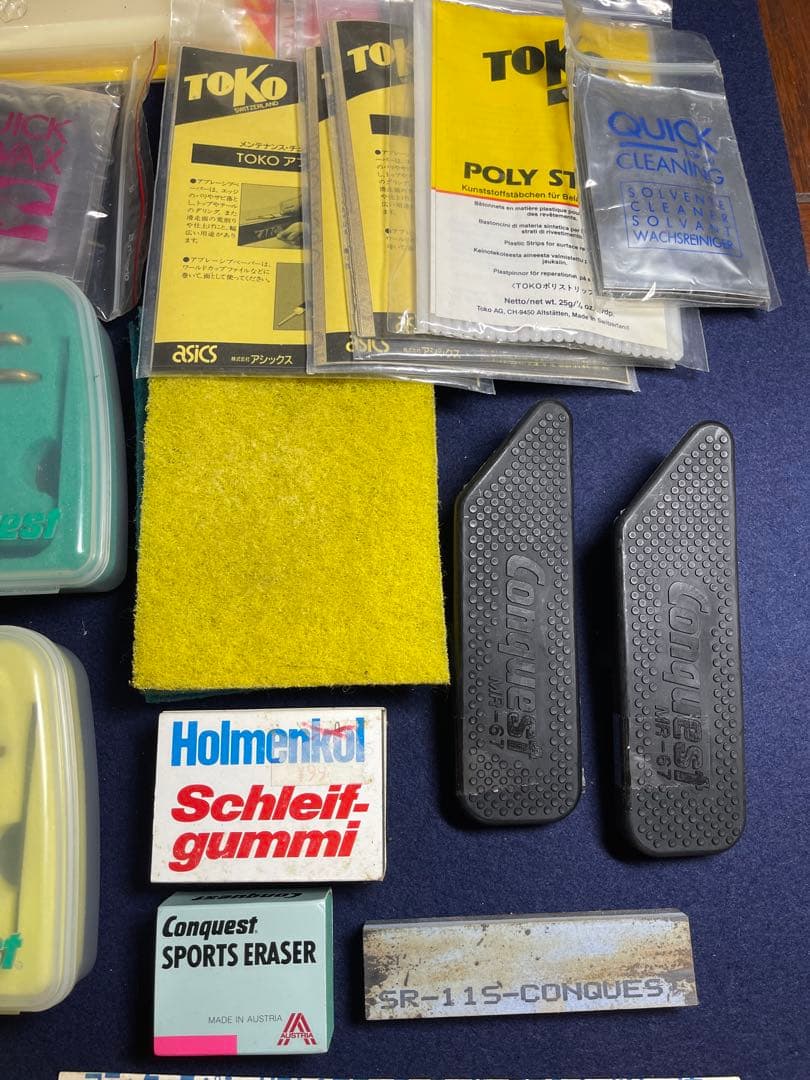 Conquest・ToKo スキー板チューニングパーツまとめて◆ほとんど未使用品