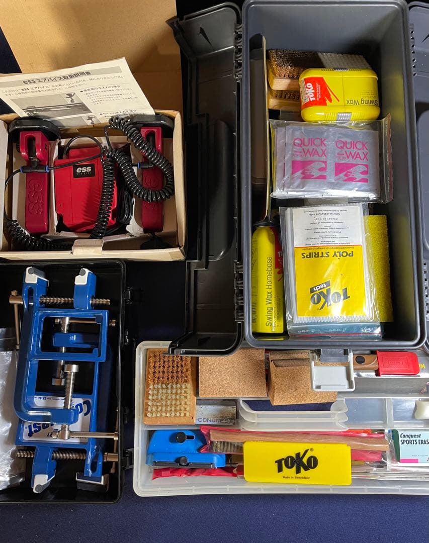 Conquest・ToKo スキー板チューニングパーツまとめて◆ほとんど未使用品