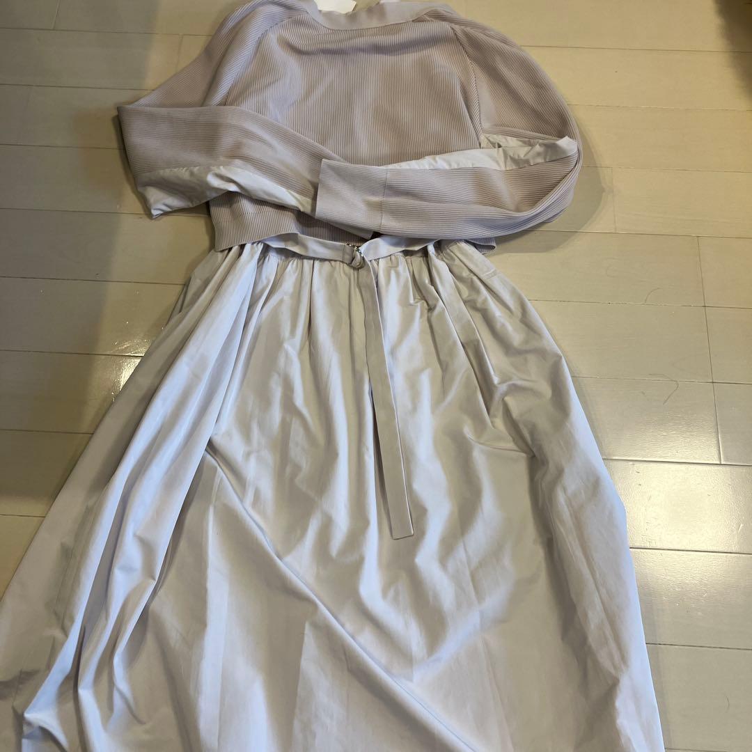 【新品】モラビト　プルミエ　長袖 シャツ　ニット　ワンピース