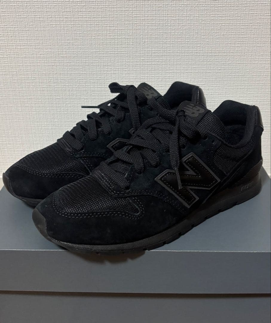 【美品】New Balance CM996CS2 ブラック　スニーカー　23.5