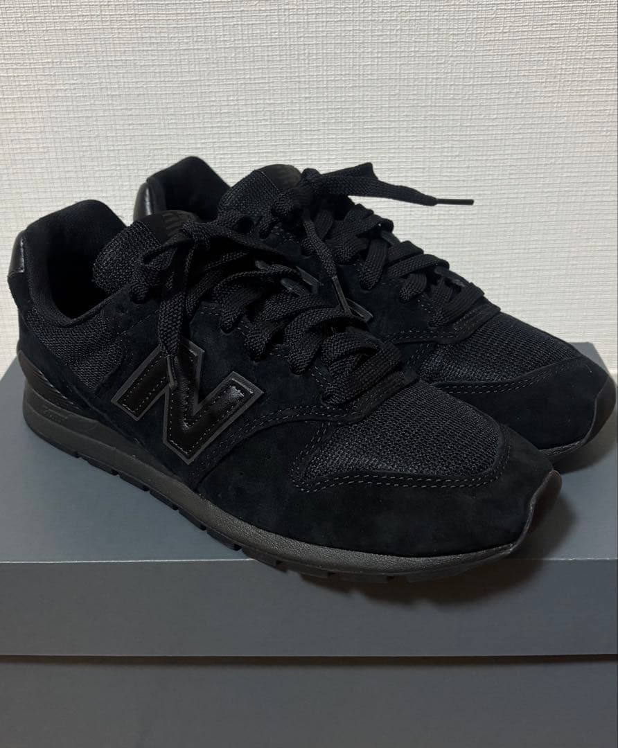 【美品】New Balance CM996CS2 ブラック　スニーカー　23.5