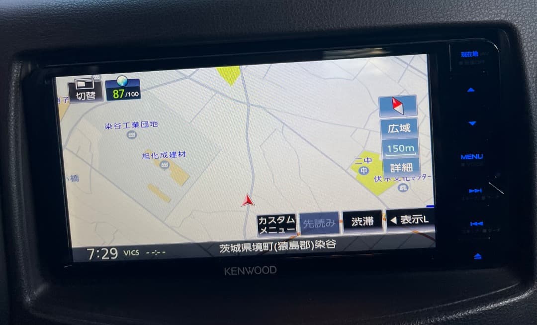 ケンウッド カーナビ 彩速 7インチワイド MDV-S709W