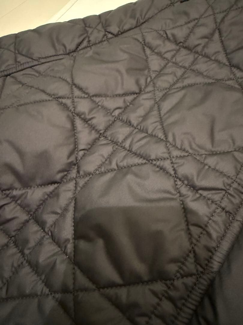 クリスチャンディオールマクロカナージュ キルティングテクニカルタフタスカート38