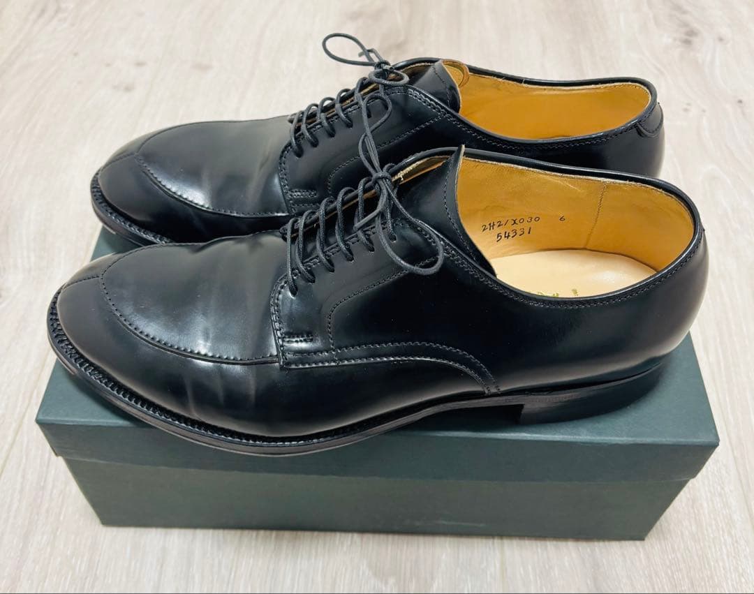 【美品】Alden 54331 ブラック コードバン　1/5までの限定価格！！