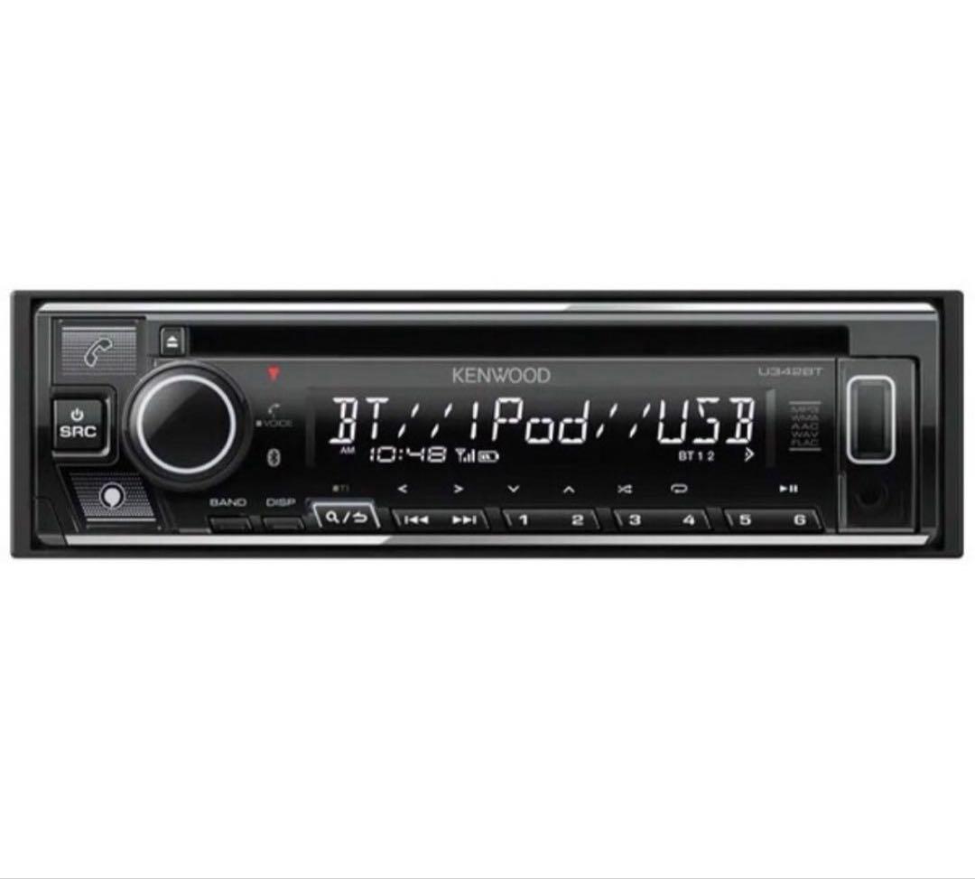 カーオーディオ KENWOOD U342BT Bluetooth