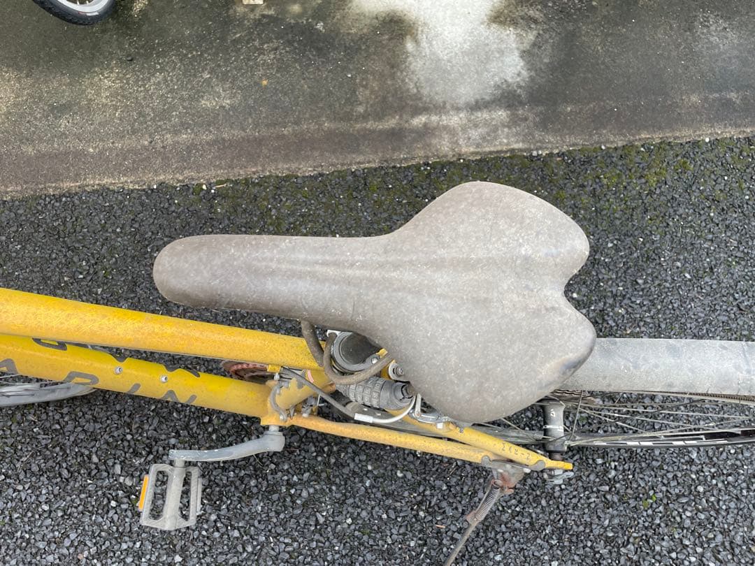 MARIN クロスバイク イエロー 宮城県直接引取り限定