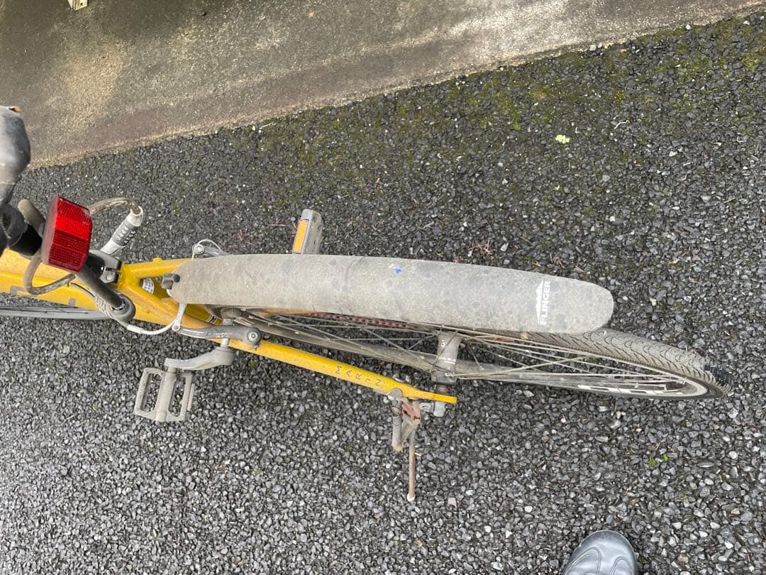 MARIN クロスバイク イエロー 宮城県直接引取り限定