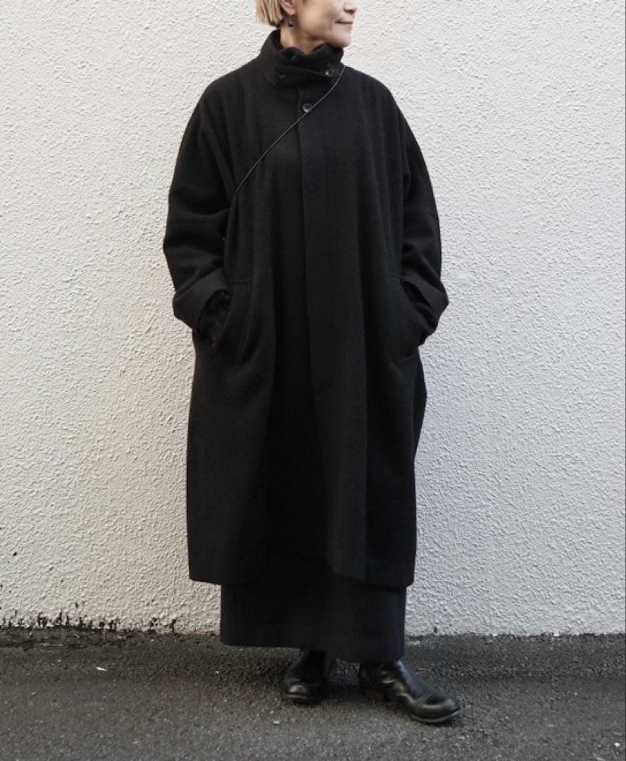 最終値下げ* FACTORY ファクトリー　ウール オーバーコート