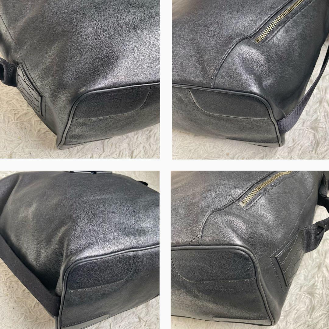 極美品 COACH コーチ ファイルバッグ ブラック 黒