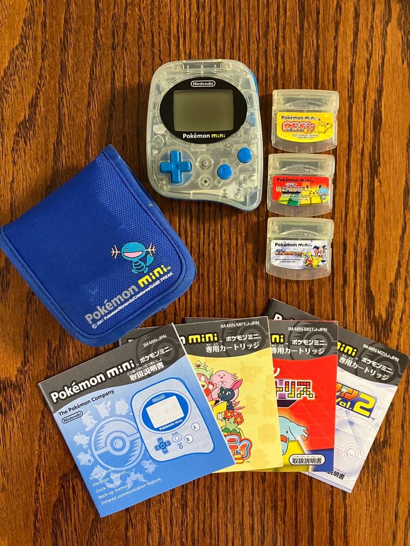 ポケモンミニ 本体とゲームソフトセット