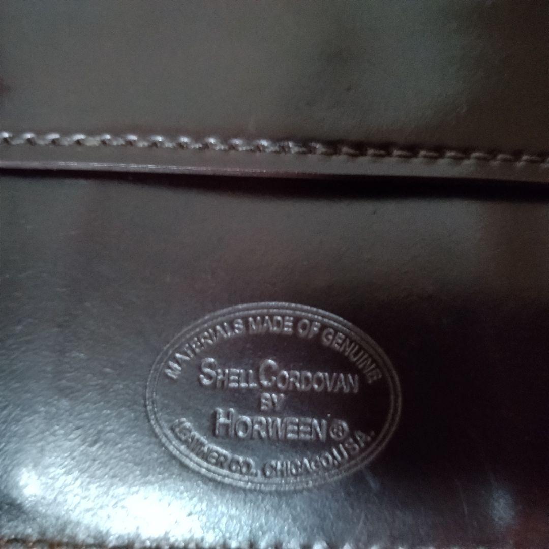 【12月20日迄の出品】 GANZO　シェルコードバン　財布
