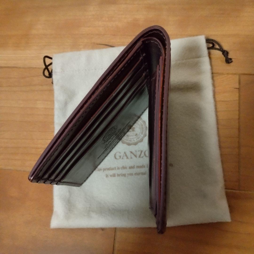【12月20日迄の出品】 GANZO　シェルコードバン　財布