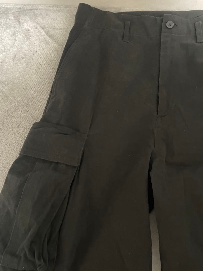 【GRANCY】ZipDesign CargoPants ブラック