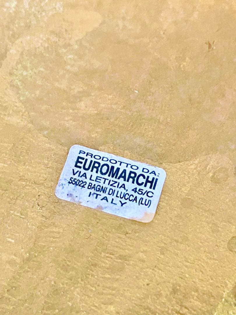 イタリア製　壁掛け コンソール 2個セット　棚　装飾　ゴールド　インテリア