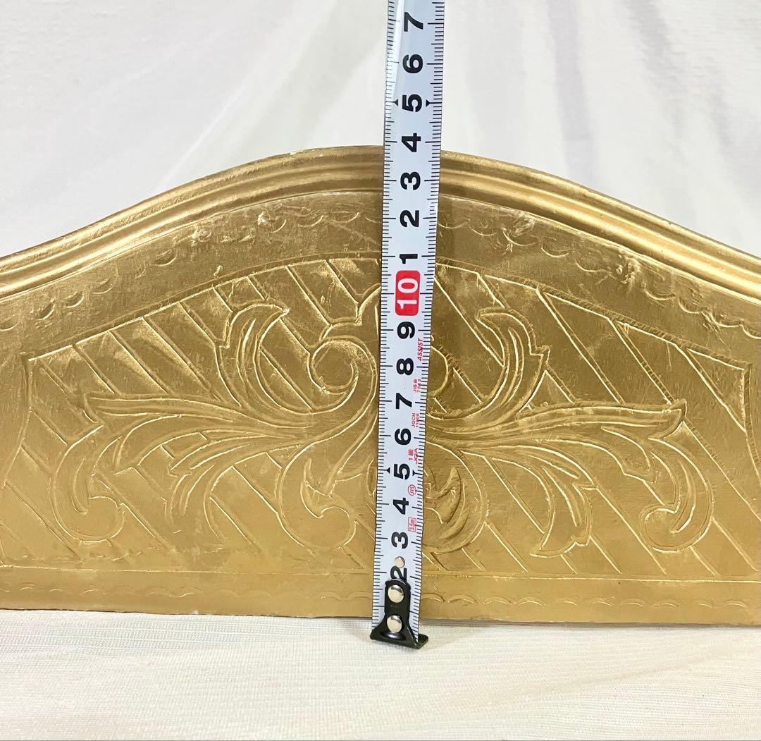 イタリア製　壁掛け コンソール 2個セット　棚　装飾　ゴールド　インテリア