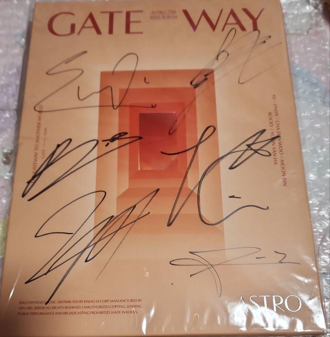 astro GATE WAY アルバム　全員　直筆サイン