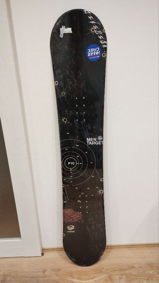 新品 スノーボード 156cm MEN TARGET 板 DIVISION