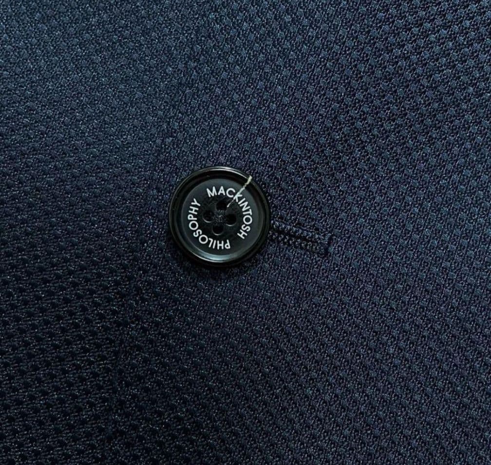 マッキントッシュフィロソフィー ナンバーゼロ トロッター ネイビー スリーピース