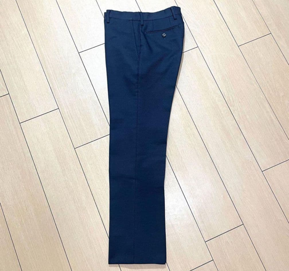 マッキントッシュフィロソフィー ナンバーゼロ トロッター ネイビー スリーピース