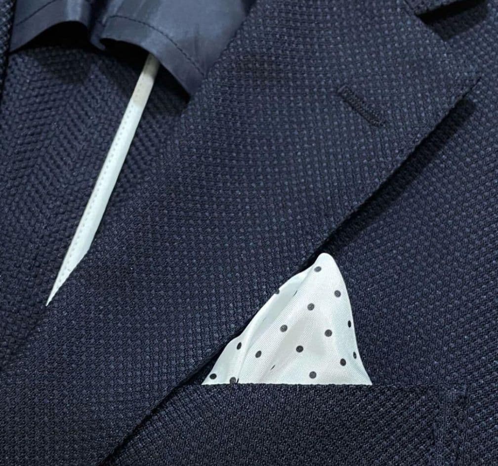 マッキントッシュフィロソフィー ナンバーゼロ トロッター ネイビー スリーピース