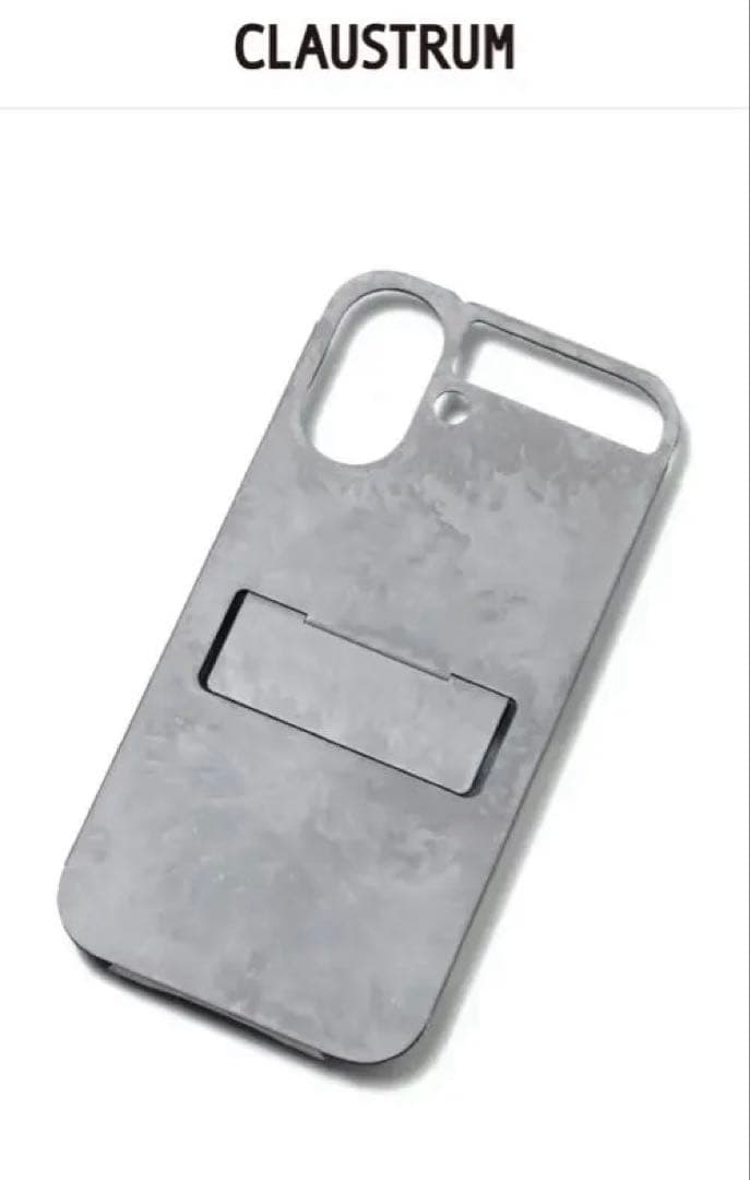 【美品】iPhone16plusケース CLAUSTRUM/クラウストルム