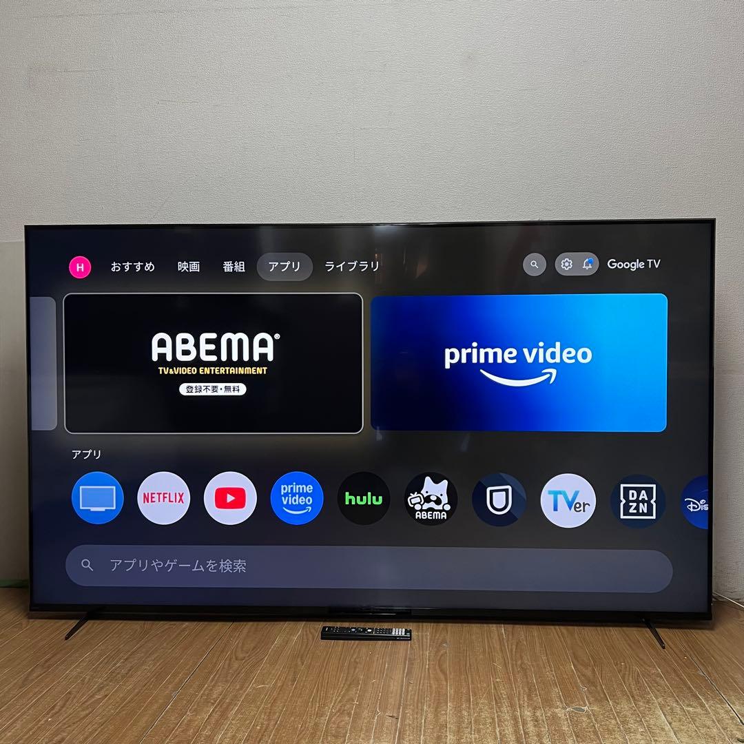 美品 SONY 85インチ 4K 液晶テレビ BRAVIA XRJ-85X90K