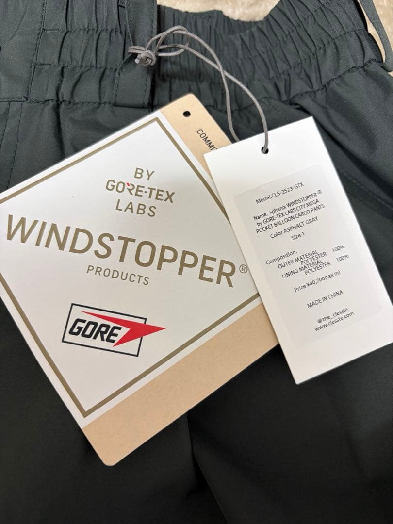 clesste　+PHENIX BALLOON CARGO PANTS