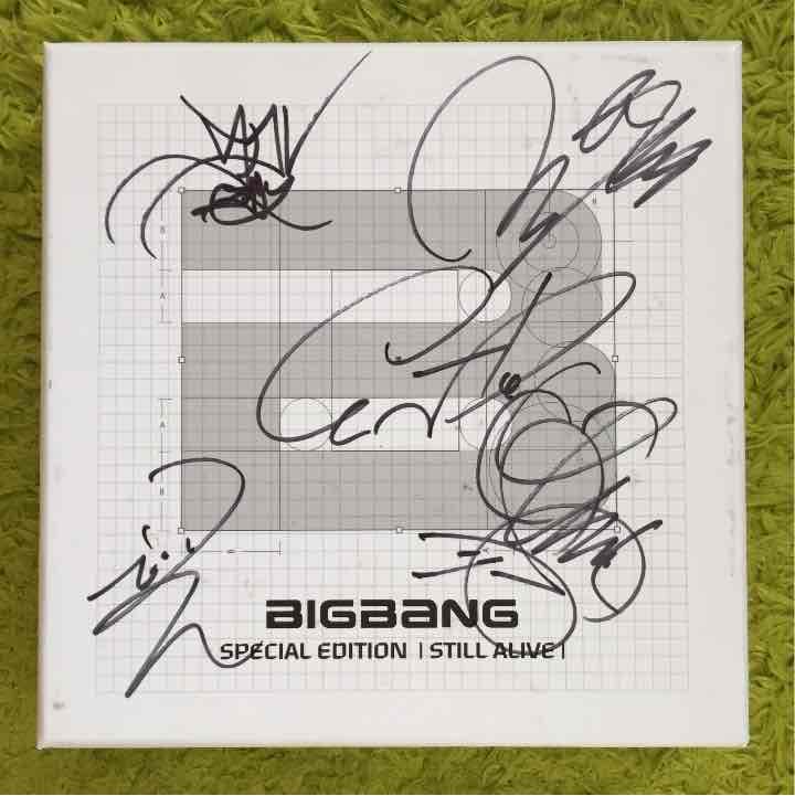 再値下げ！早い者勝ち！！BIGBANG直筆サイン入りアルバム！