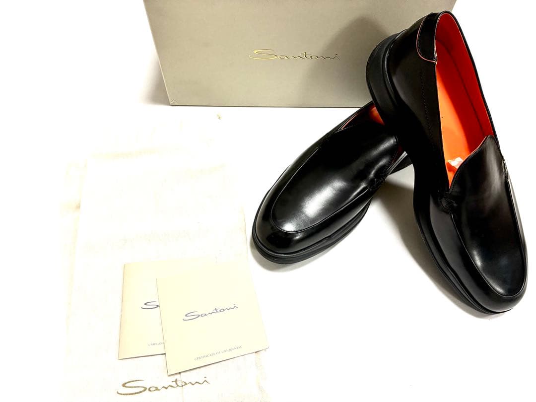新品 SANTONI サントーニ 12.5万円 ビジネスシューズ　ローファー