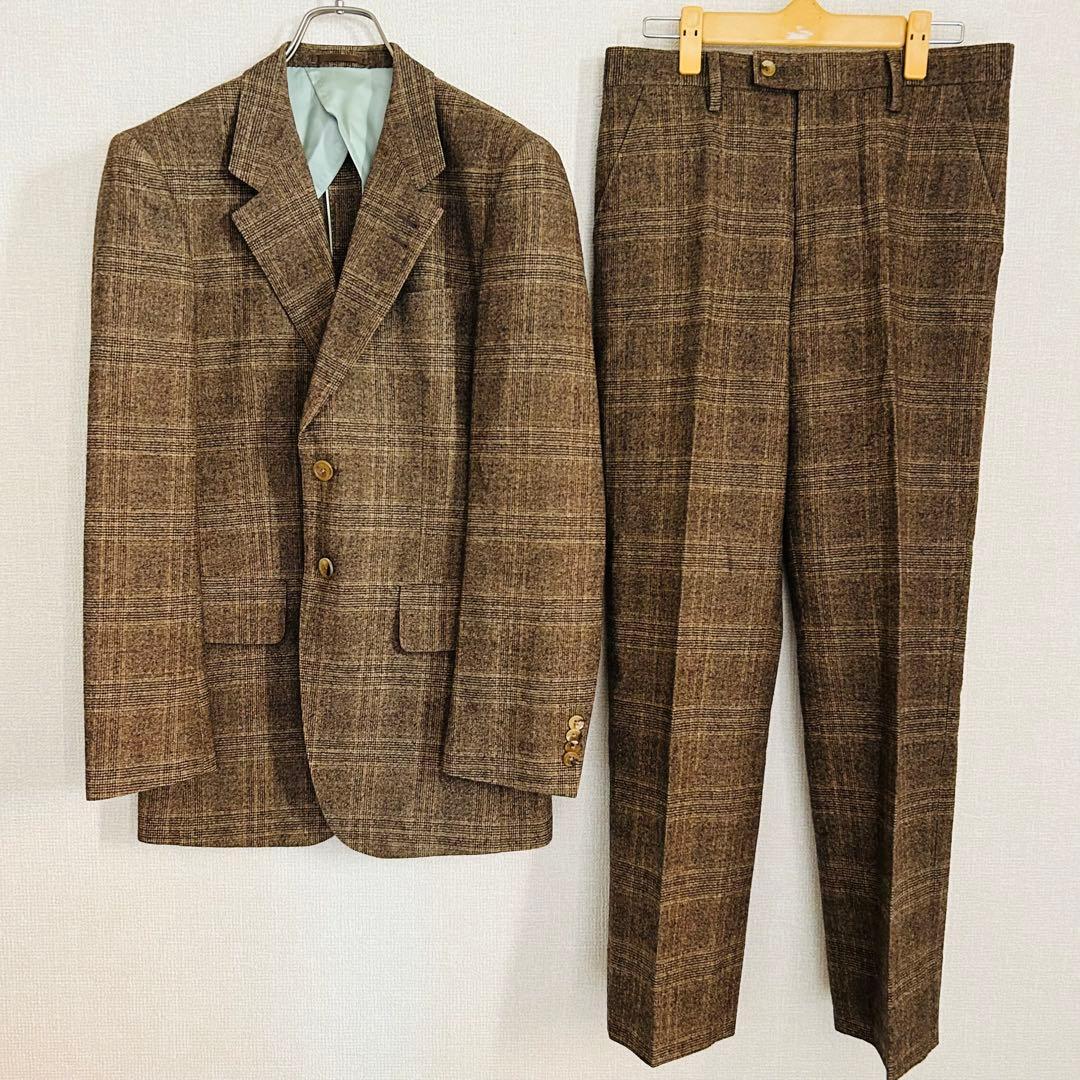 【美品】Paul Smith セットアップ スーツ チェック柄 ポールスミス