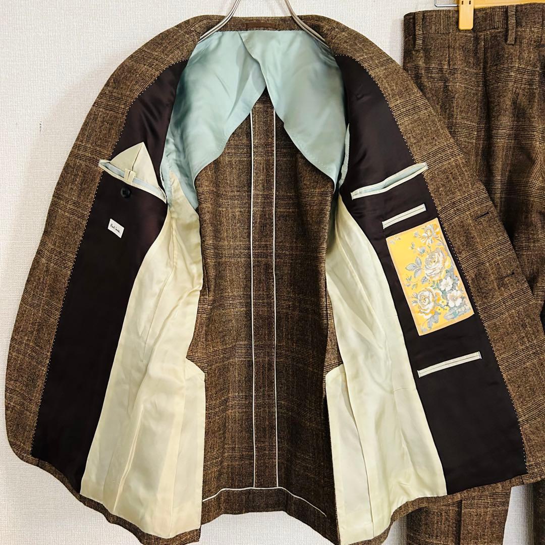 【美品】Paul Smith セットアップ スーツ チェック柄 ポールスミス