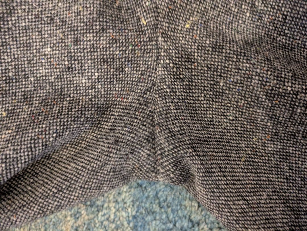 ポロラルフローレン　ウールパンツ　ツイード　日本製 スラックス ウール100