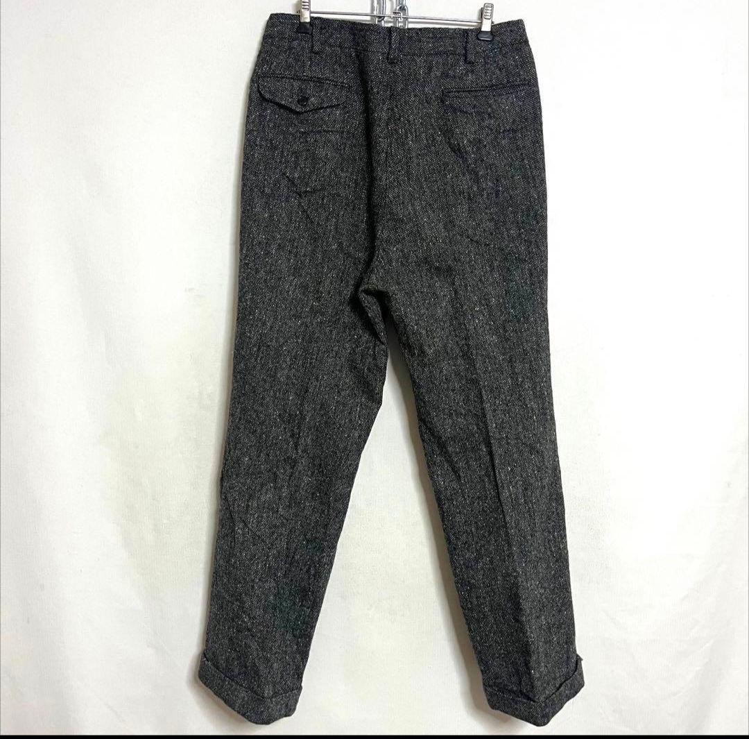 ポロラルフローレン　ウールパンツ　ツイード　日本製 スラックス ウール100