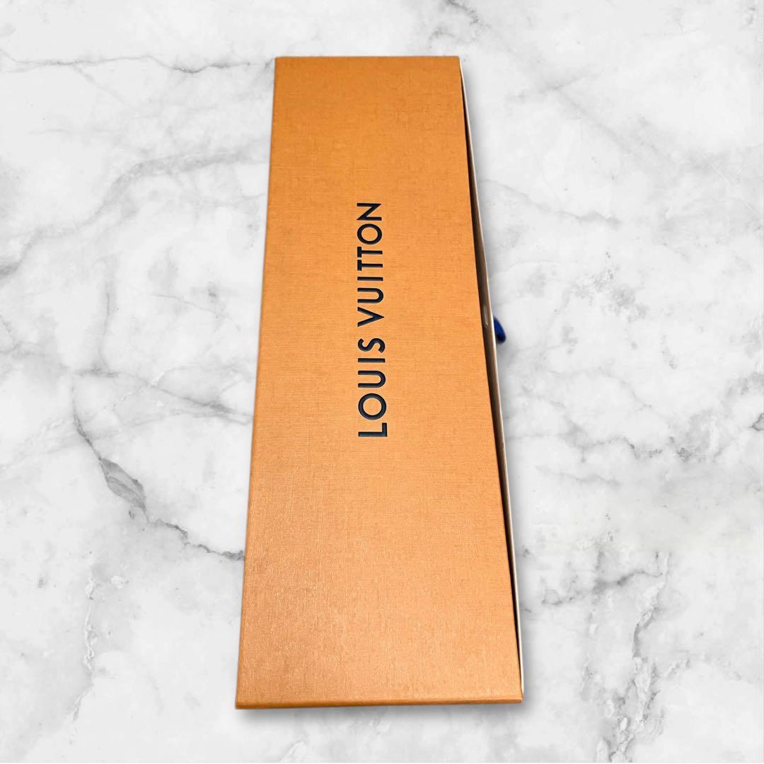 【箱付き】LOUIS VUITTON ルイヴィトン　ネクタイ　ダミエ　黒